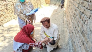 حملة التطعيم ضد شلل الأطفال في أفغانستان